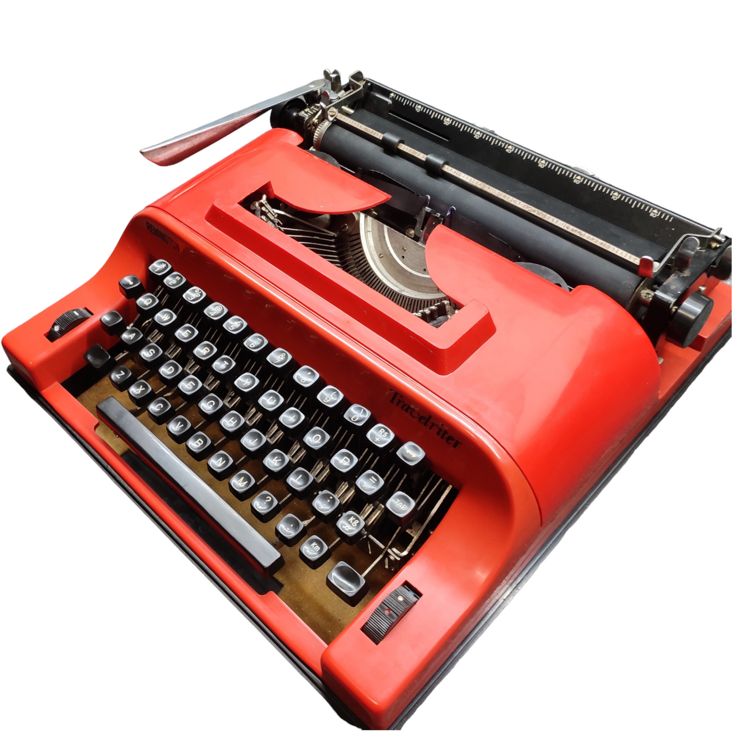 Image of Remington Travelriter Typewriter. Available from universaltypewritercompany.in