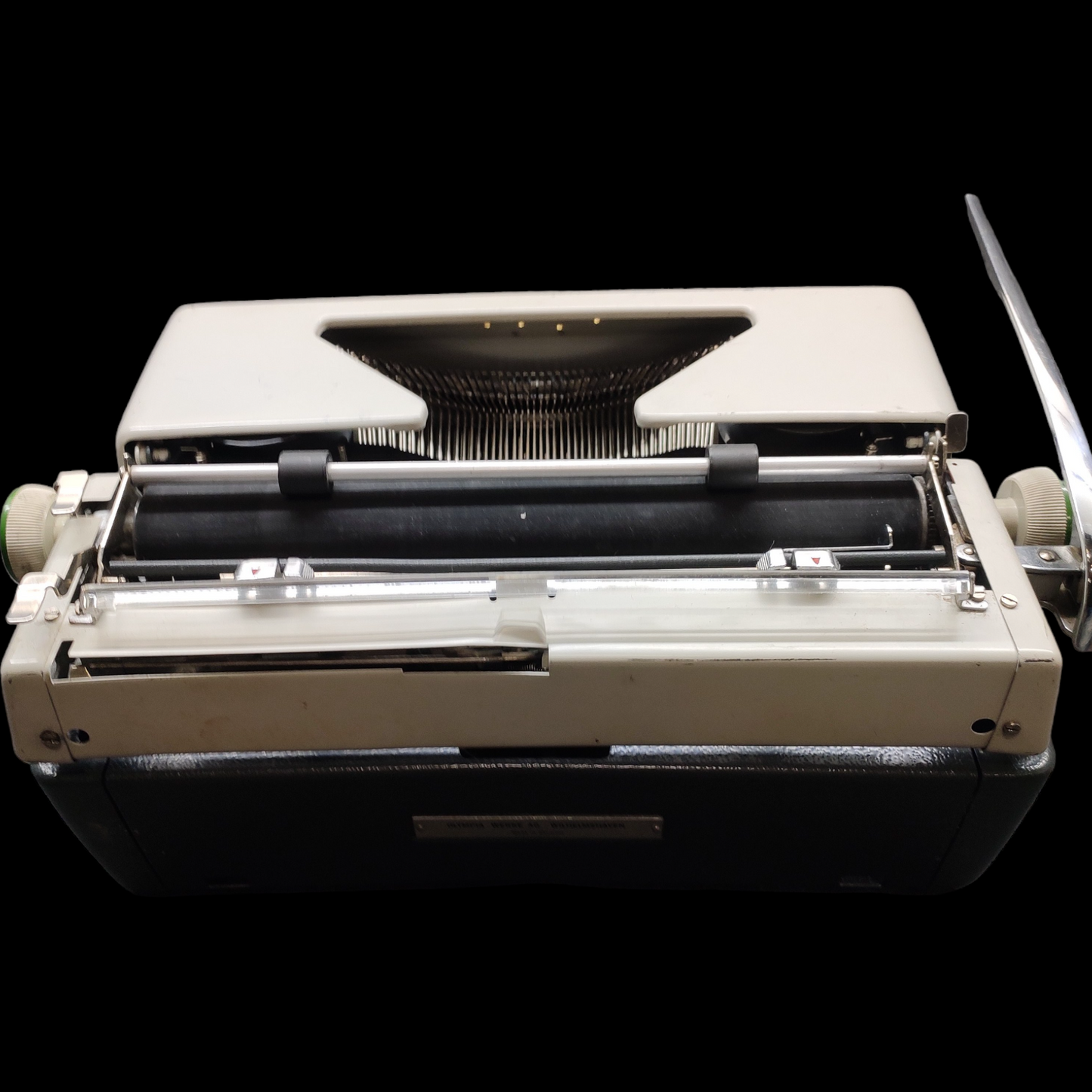 Image of Olympia Monica Typewriter. Available from universaltypewritercompany.in