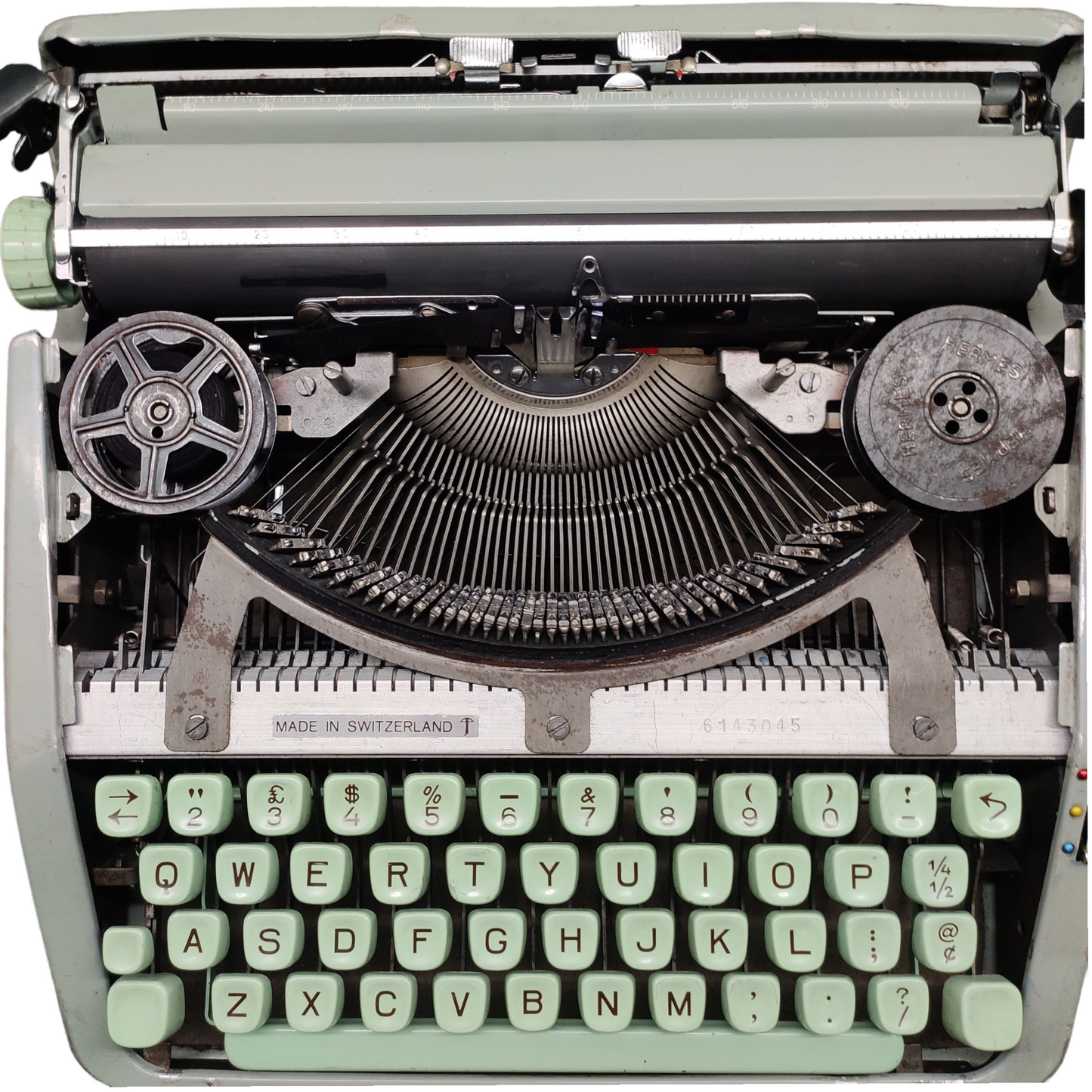 Hermes Baby Rocket Typewriter. Available from universaltypewritercompany.in