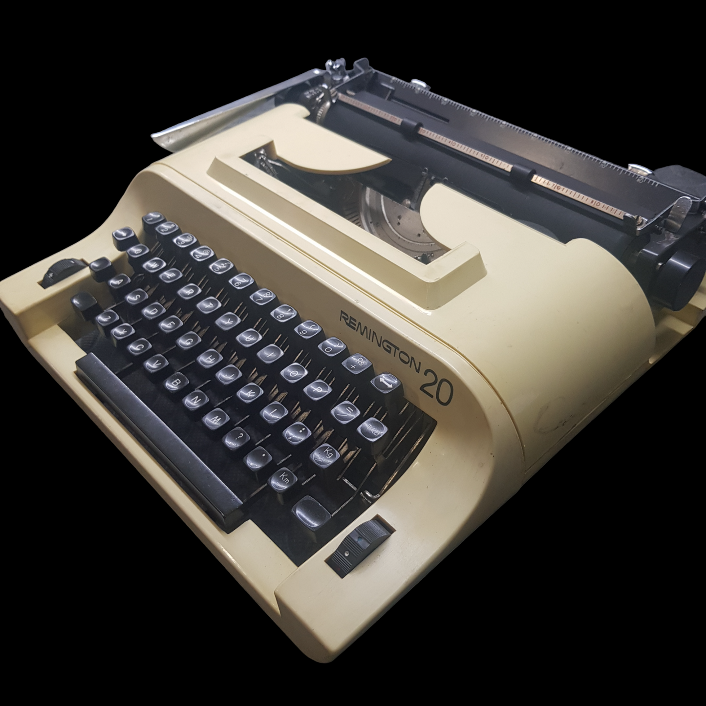 Image of Remington 20 Typewriter Portable Typewriter. Made with Fibre. Made in India. Available with Carry Cover from Universal Typewriter Company.