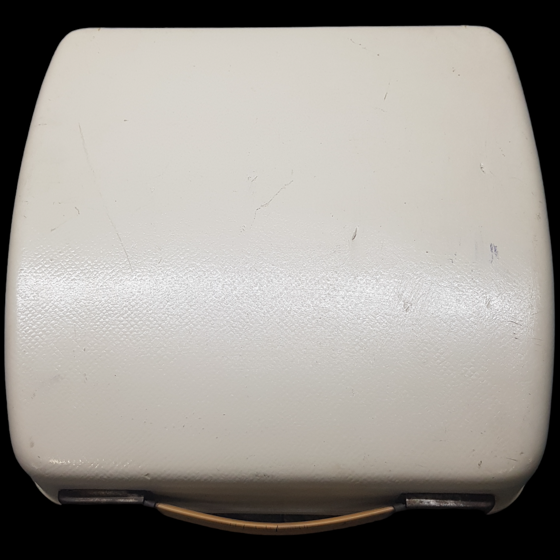 Image of Adler Tippa Portable Typewriter. Almost smallest portable typewriter. Made in Germany. Available from universaltypewritercompany.in