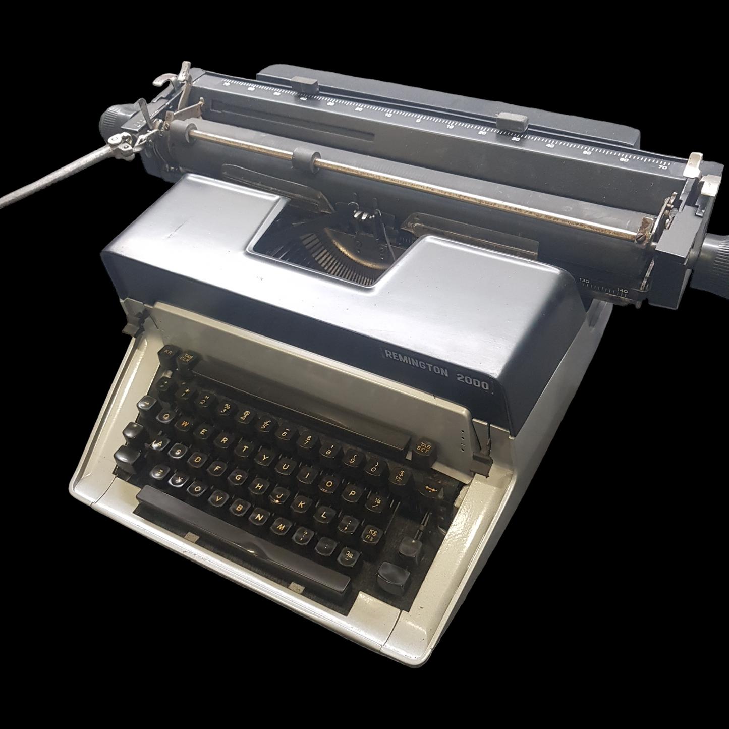 Image of Remington 2000 Typewriter. Desktop Typewriter. Made in India. Available from universaltypewritercompany.in