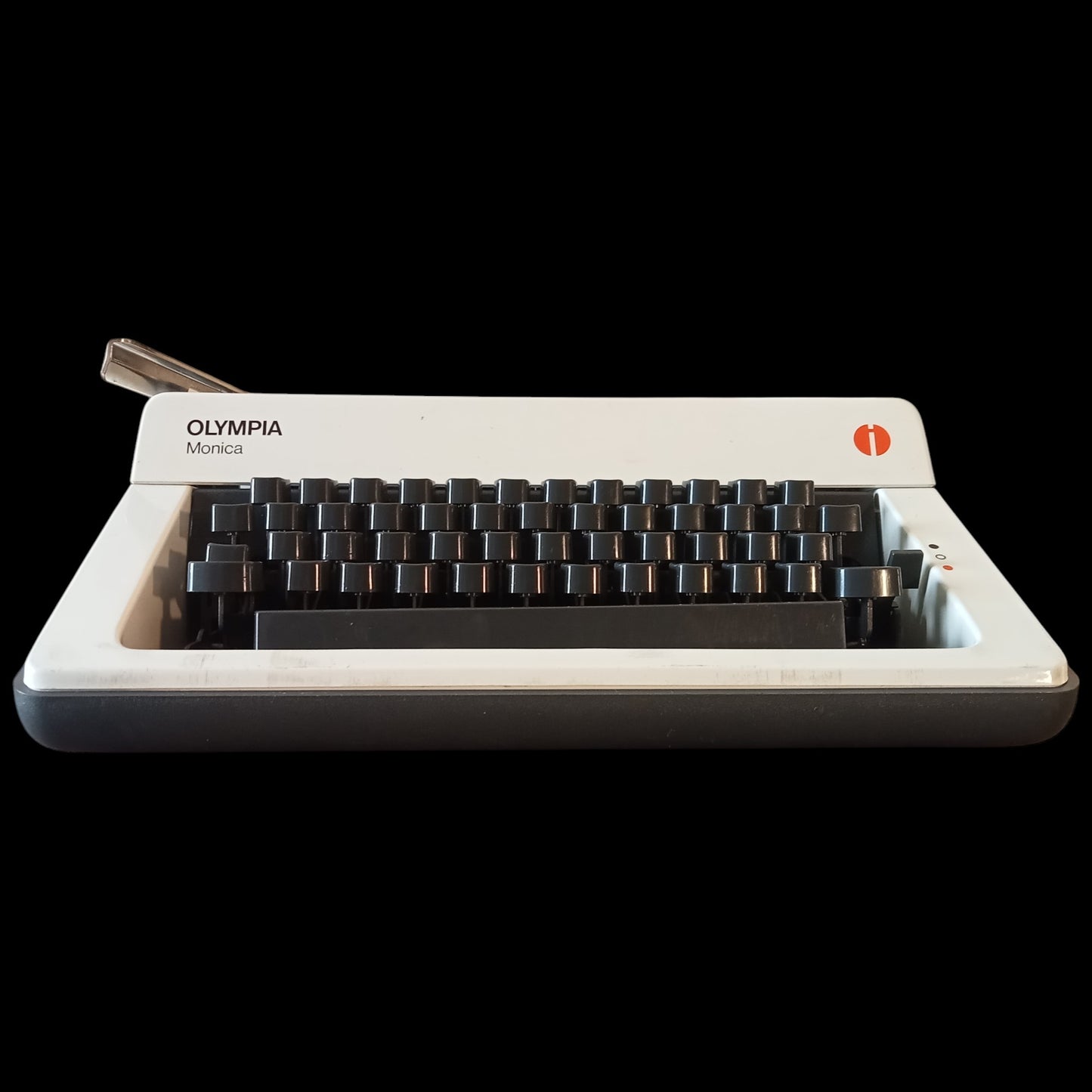 Image of Olympia Monica Typewriter. Available from universaltypewritercompany.in