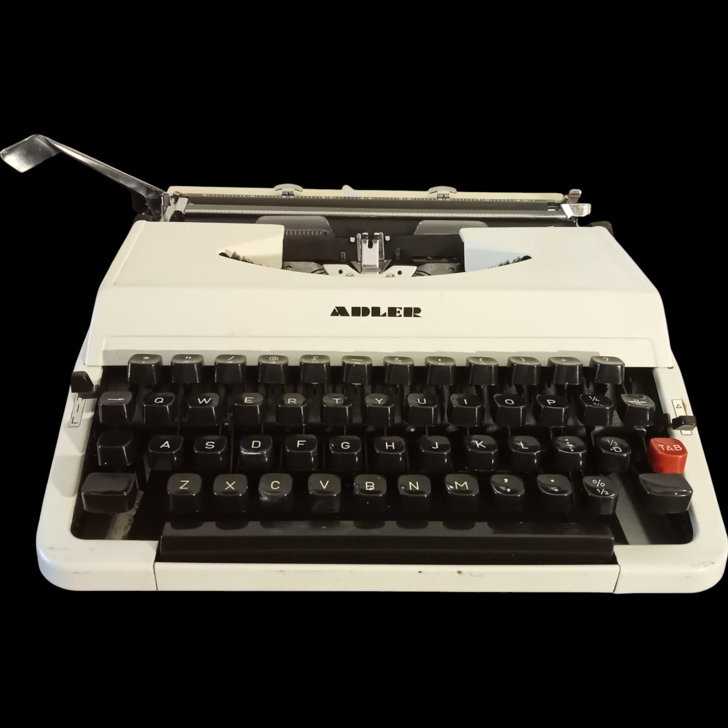 Image of Adler Typewriter. Available from universaltypewritercompany.in