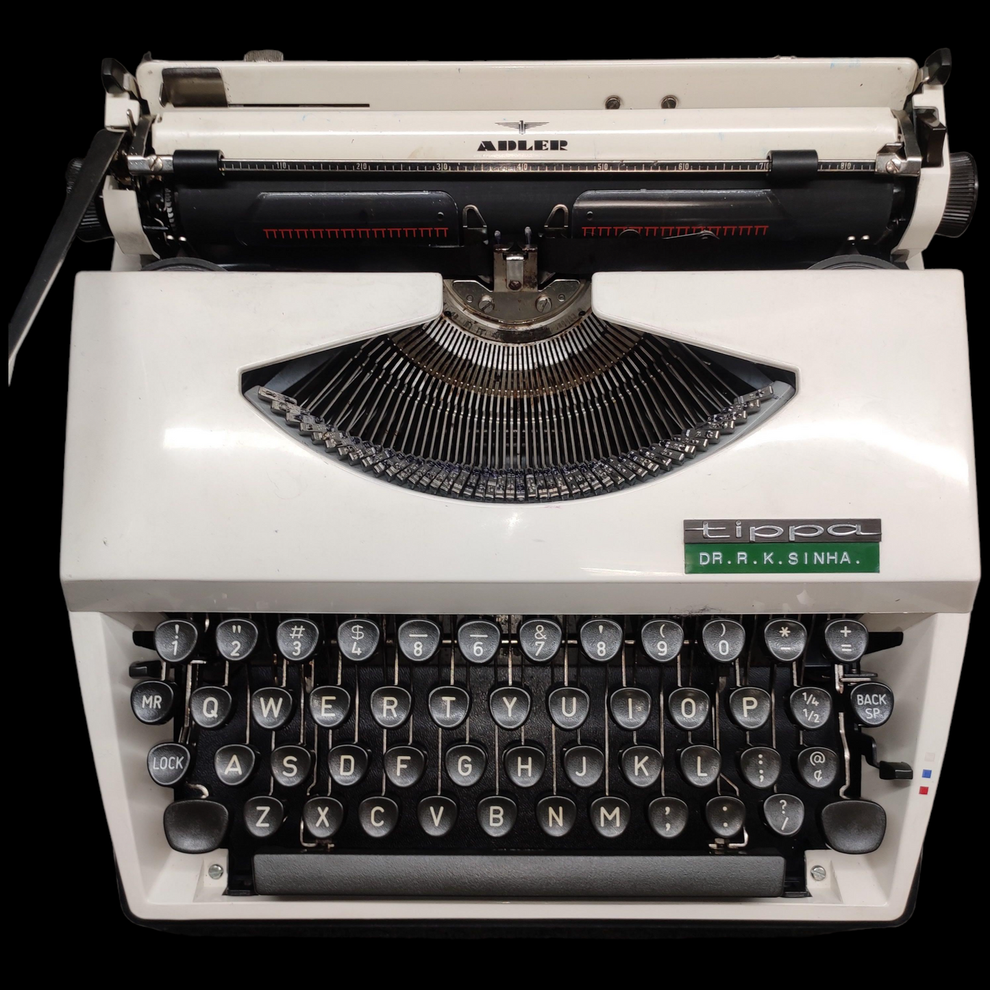 Image of Adler Tippa Typewriter. Available from universaltypewritercompany.in