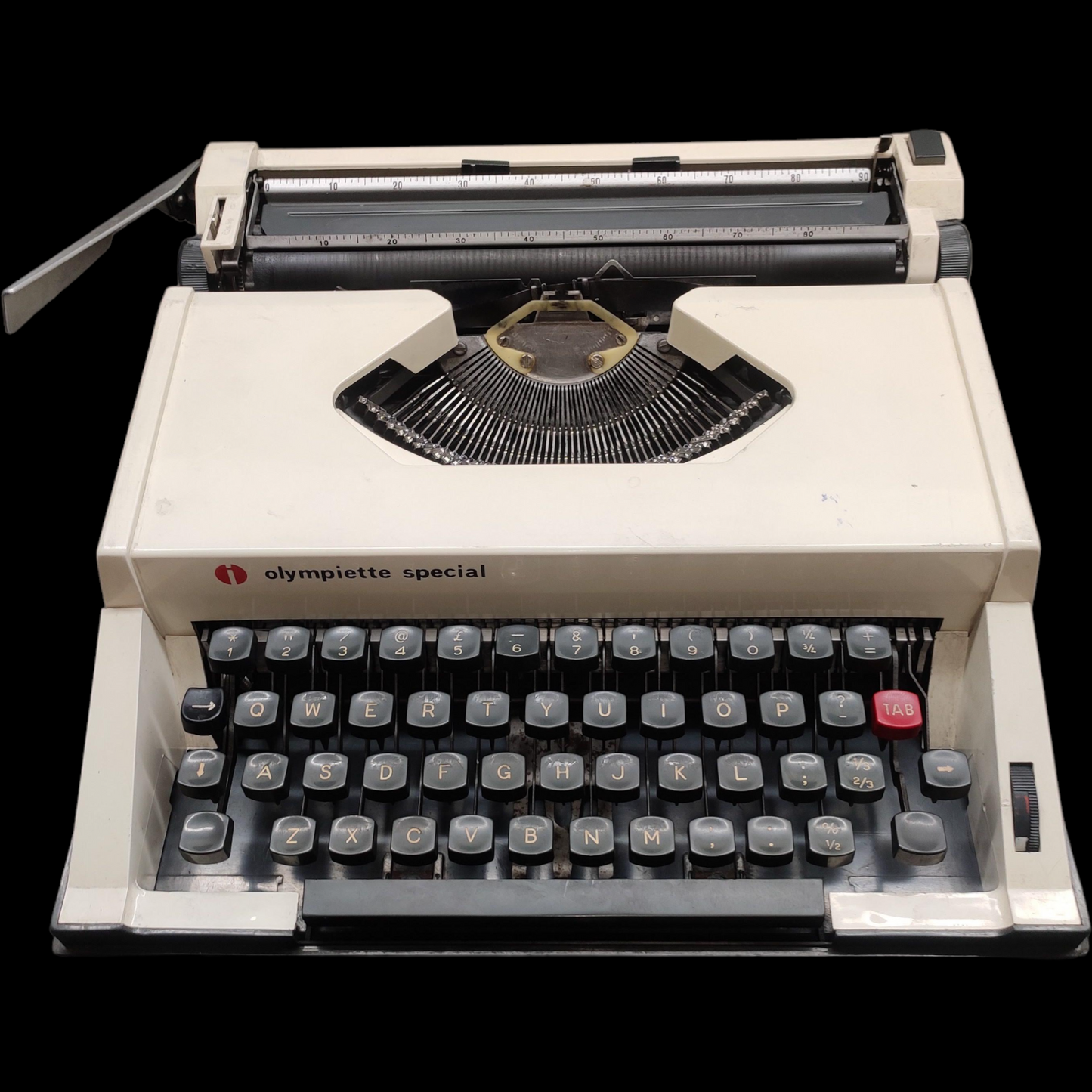 Image of Olympia Olympiette Special Typewriter. Available from universaltypewritercompany.in