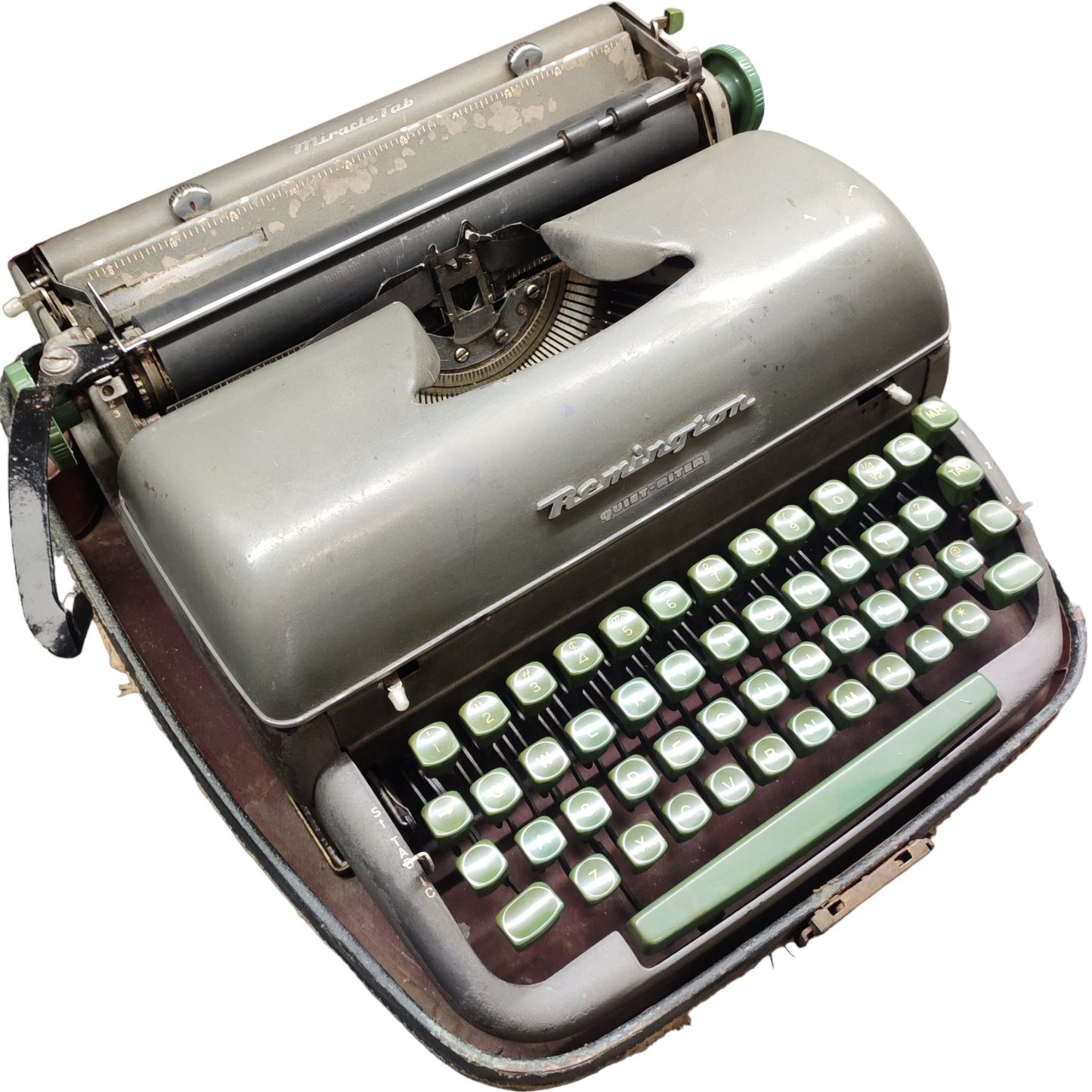 Image of Remington Quiet-Riter Typewriter. Available from universaltypewritercompany.in