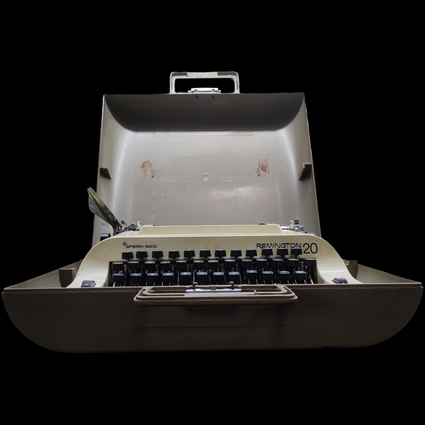 Image of Remington 20 Sperry Rand Typewriter. Available at universaltypewritercompany.in