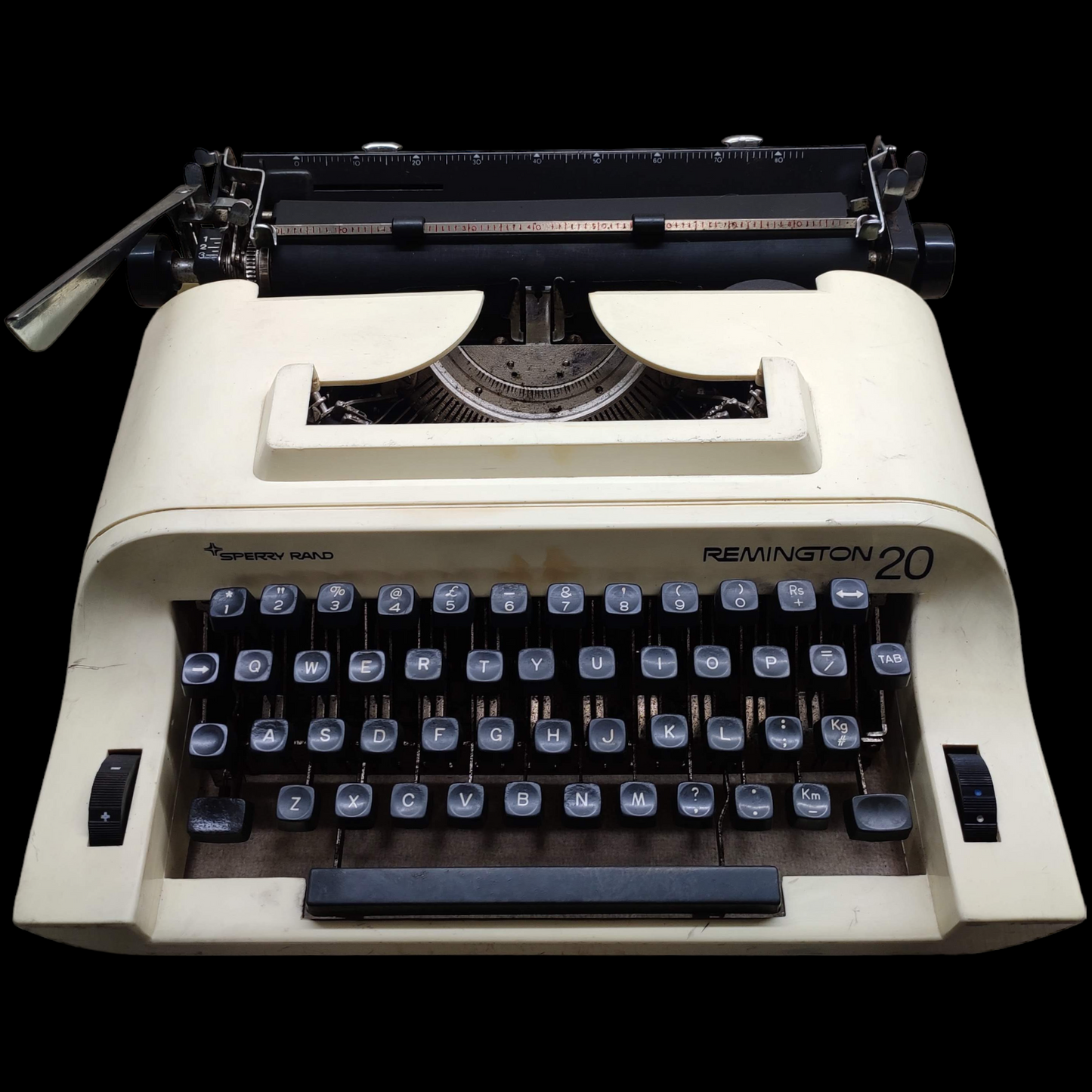 Image of Remington 20 Sperry Rand Typewriter. Available at universaltypewritercompany.in