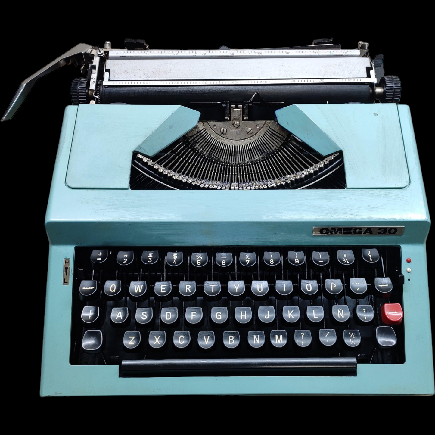 Image of OMEGA 30 Typewriter. Available from universaltypewritercompany.in