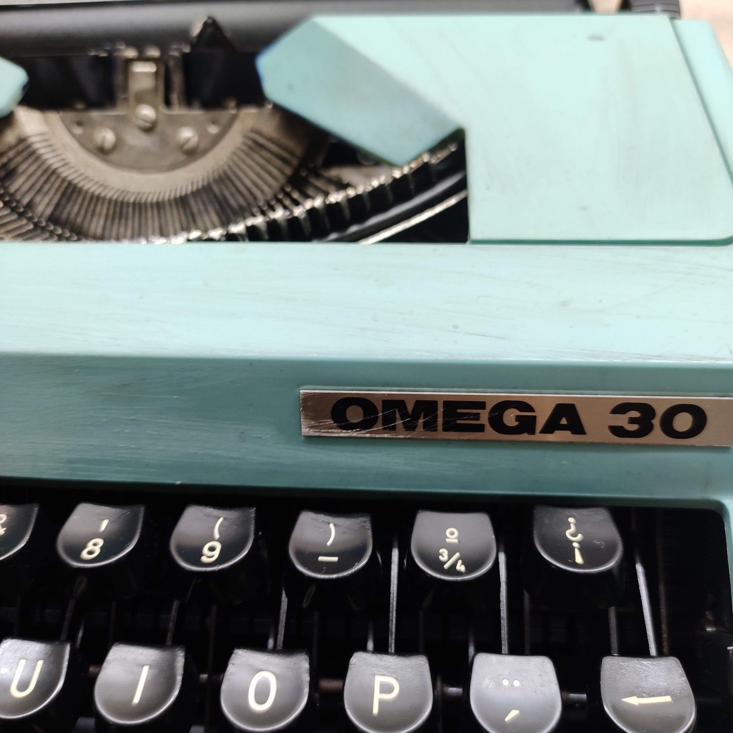 Image of OMEGA 30 Typewriter. Available from universaltypewritercompany.in
