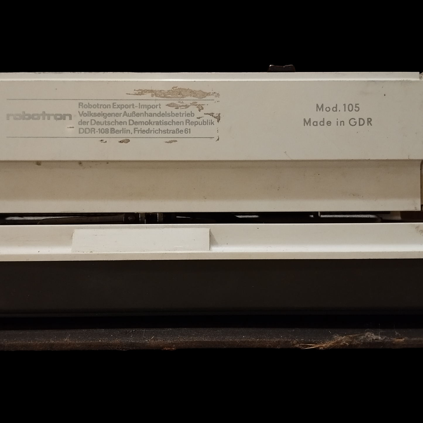 Image of Erika Typewriter. Portable Typewriter. Made in Germany. Available from universaltypewritercompany.in