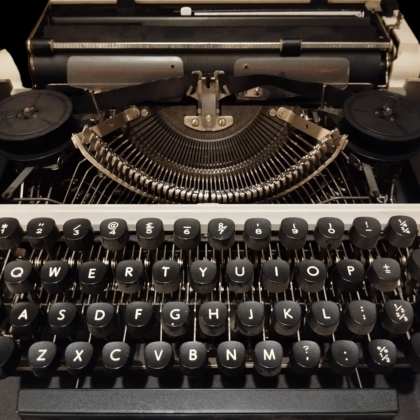 Image of Erika Typewriter. Portable Typewriter. Made in Germany. Available from universaltypewritercompany.in