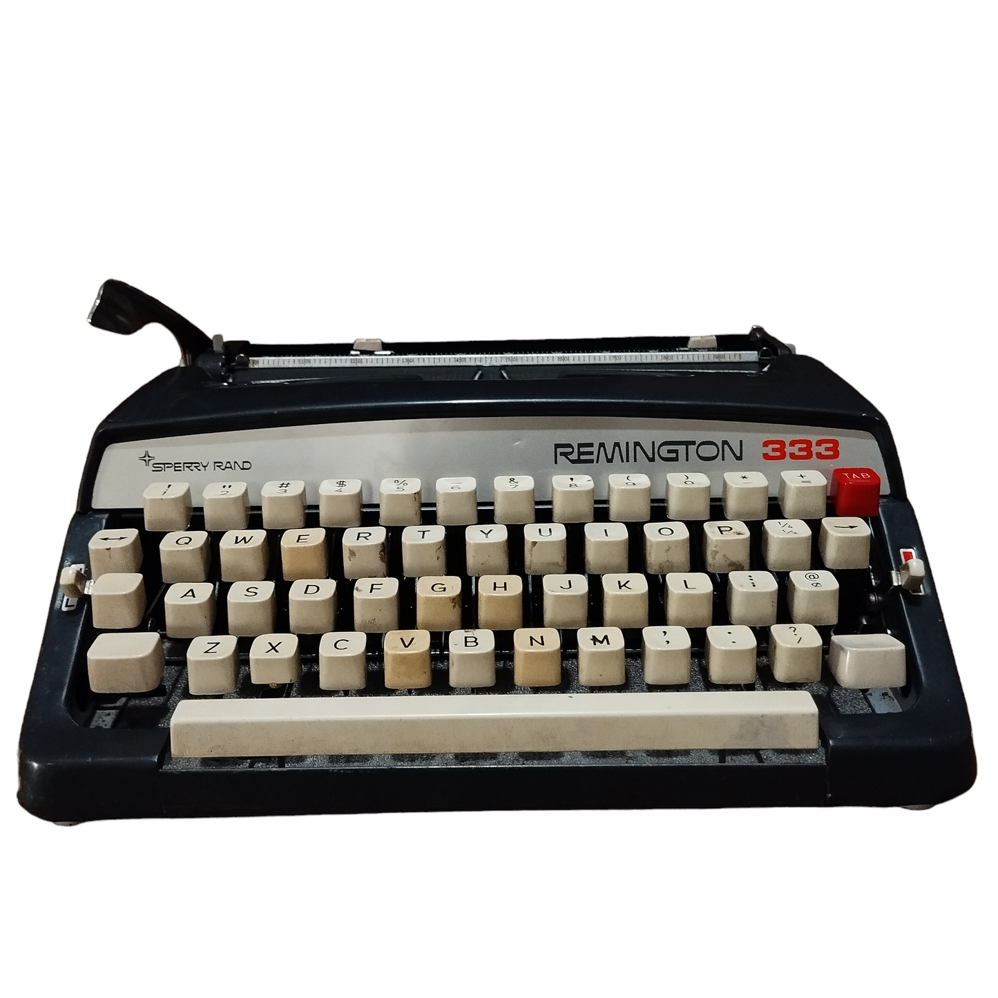Image of Remington 333 Sperry Rand Typewriter. Available from universaltypewritercompany.in
