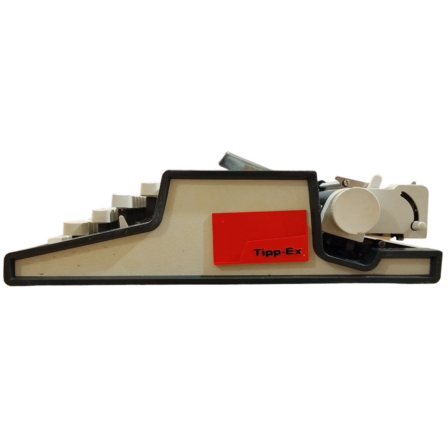 Image of Olympia Traveller de Luxe Typewriter. Available from universaltypewritercompany.in