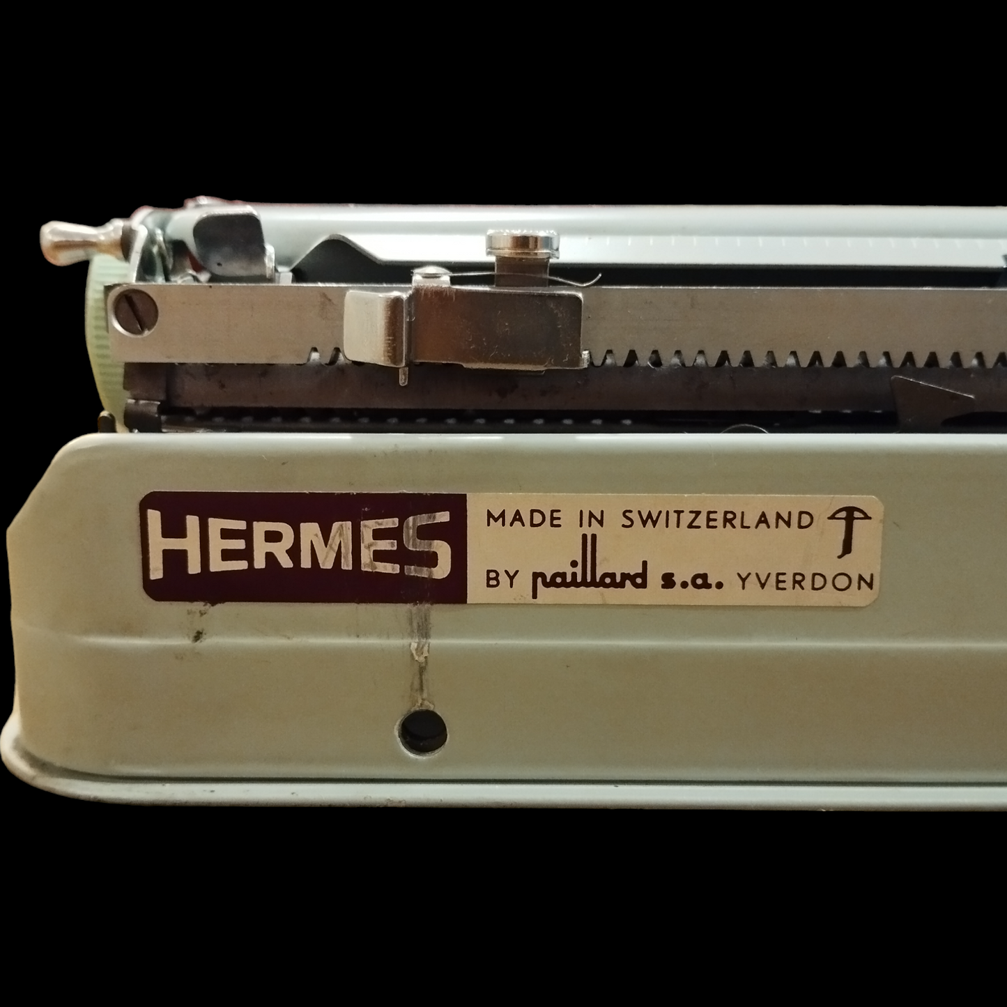 Image of Hermes Baby Typewriter. Available from universaltypewritercompany.in