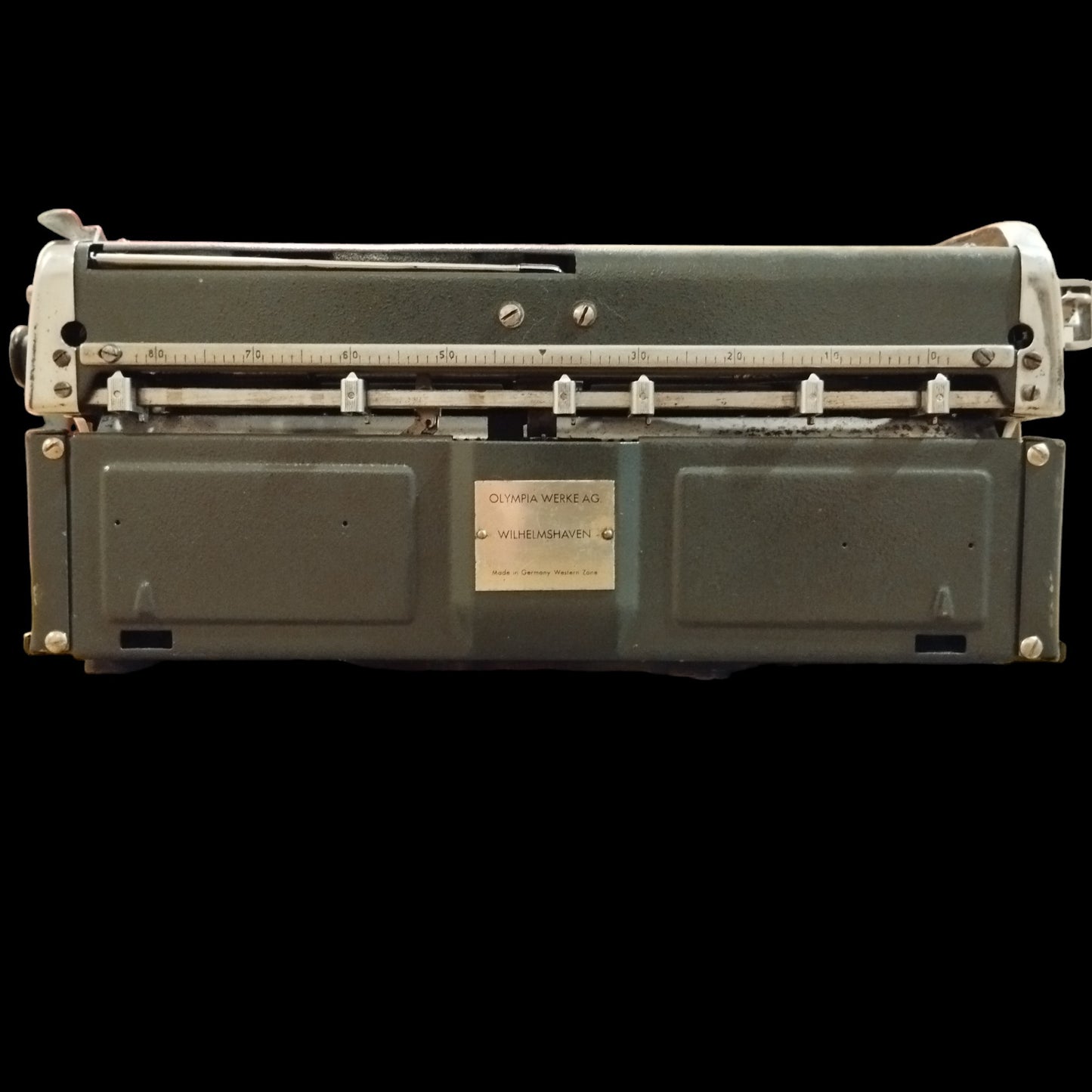 Image of Olympia Typewriter. Made in Germany. Available from universaltypewritercompany.in