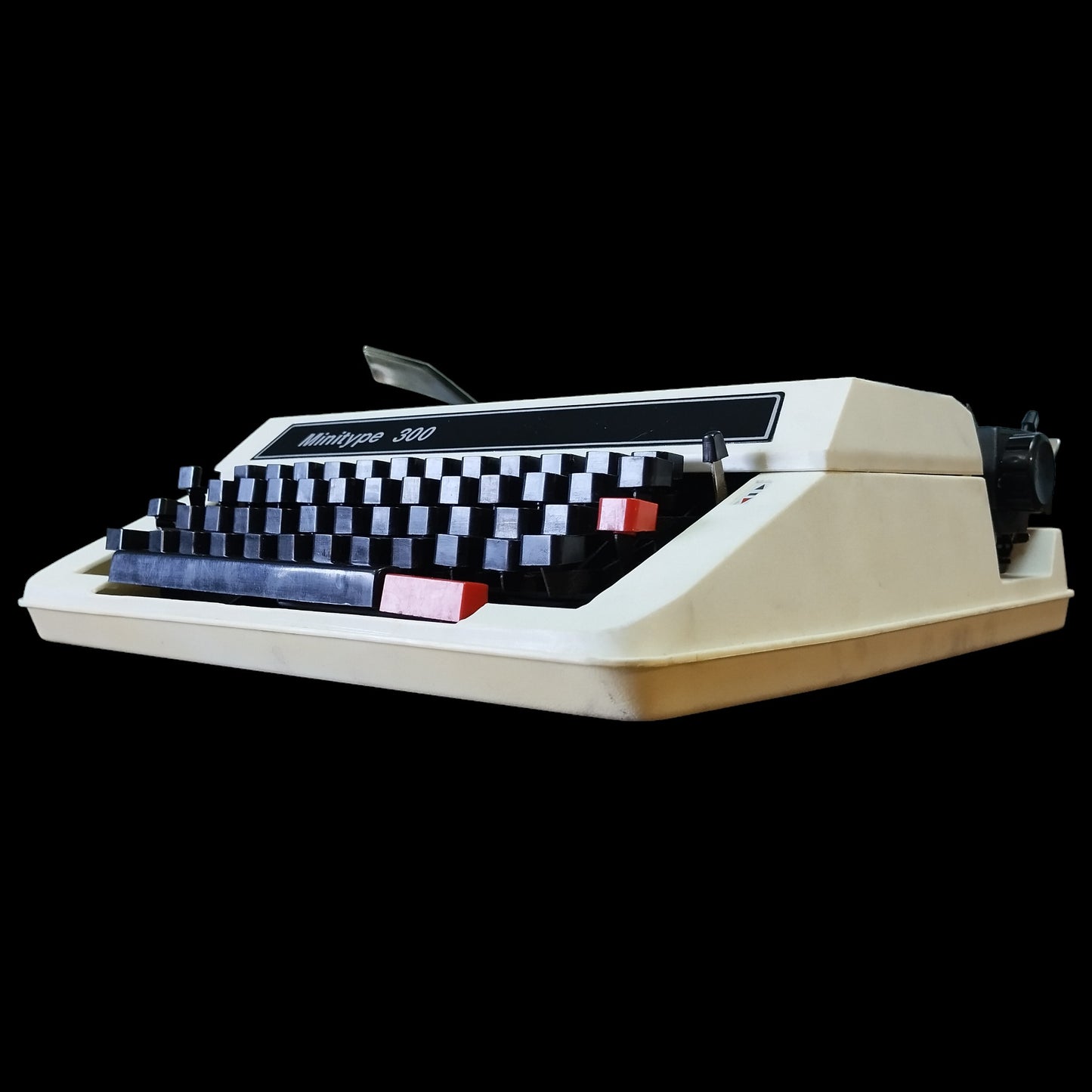 Image of Minitype 300 Typewriter. Available from universaltypewritercompany.in