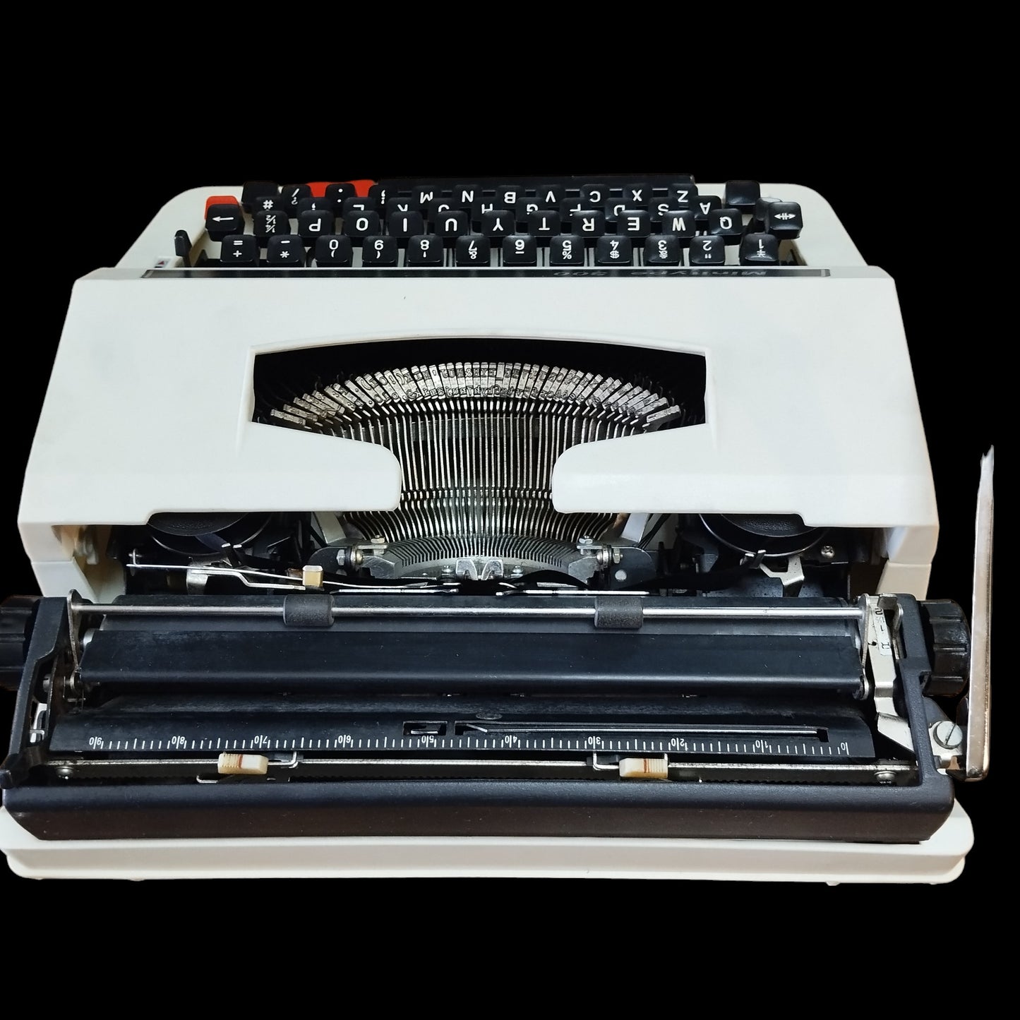 Image of Minitype 300 Typewriter. Available from universaltypewritercompany.in
