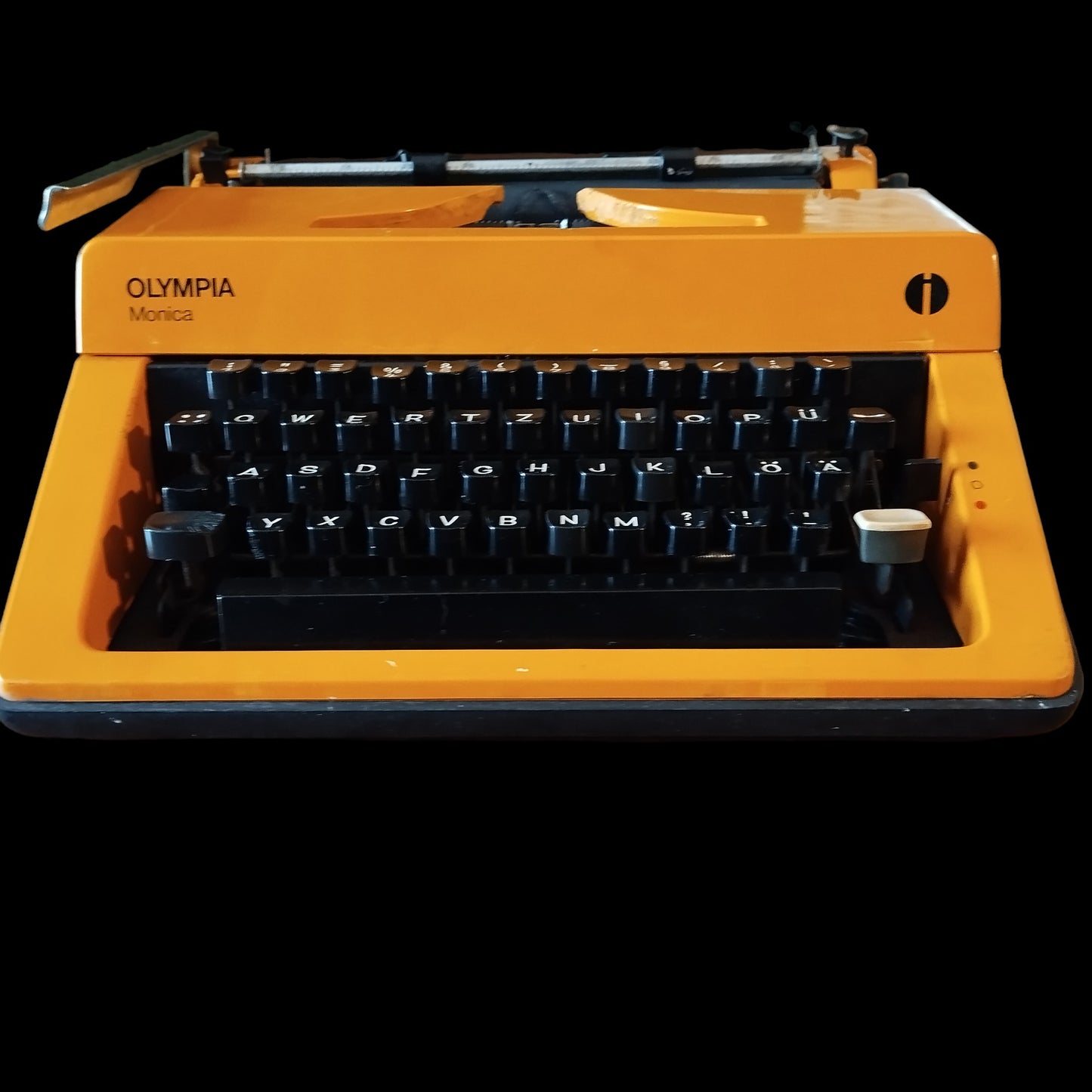 Image of Olympia Monica Typewriter. Available from Universal Typewriter Company.
