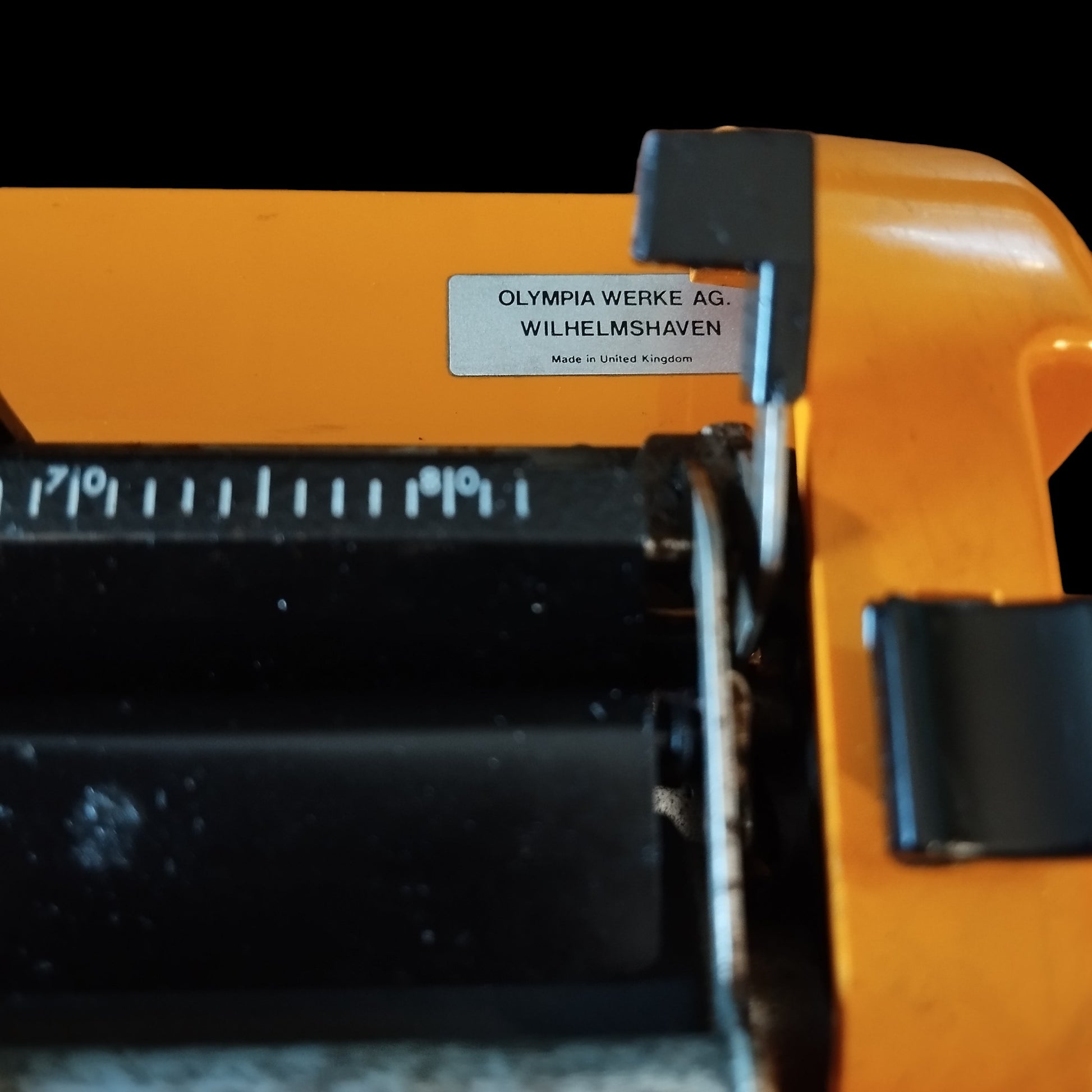 Image of Olympia Monica Typewriter. Available from Universal Typewriter Company.