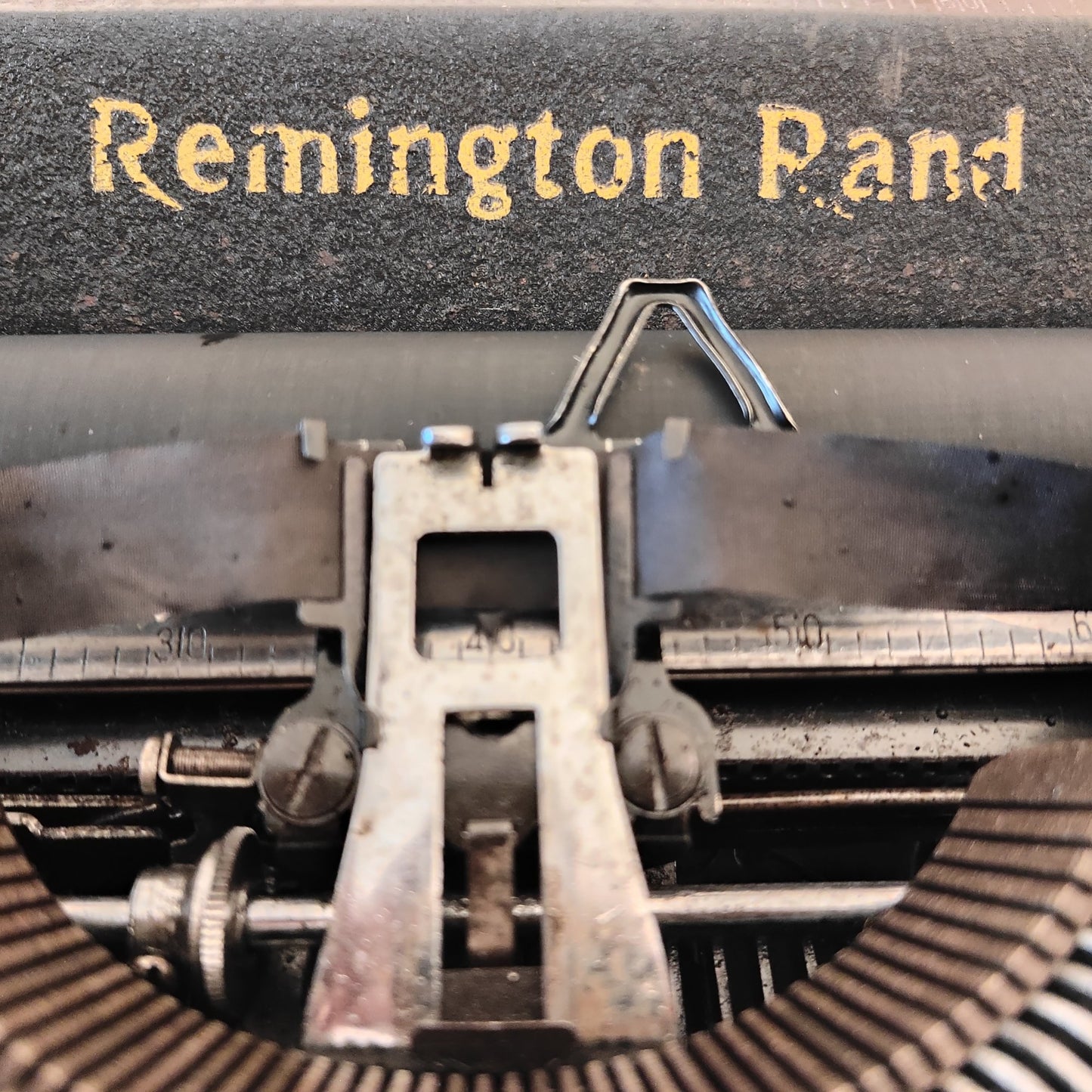 Image of Remington 5 Typewriter. Available from universaltypewritercompany.in