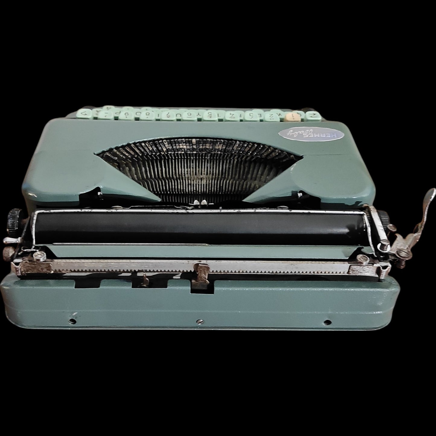 Image of Hermes Baby Typewriter. Available from universaltypewritercompany.in