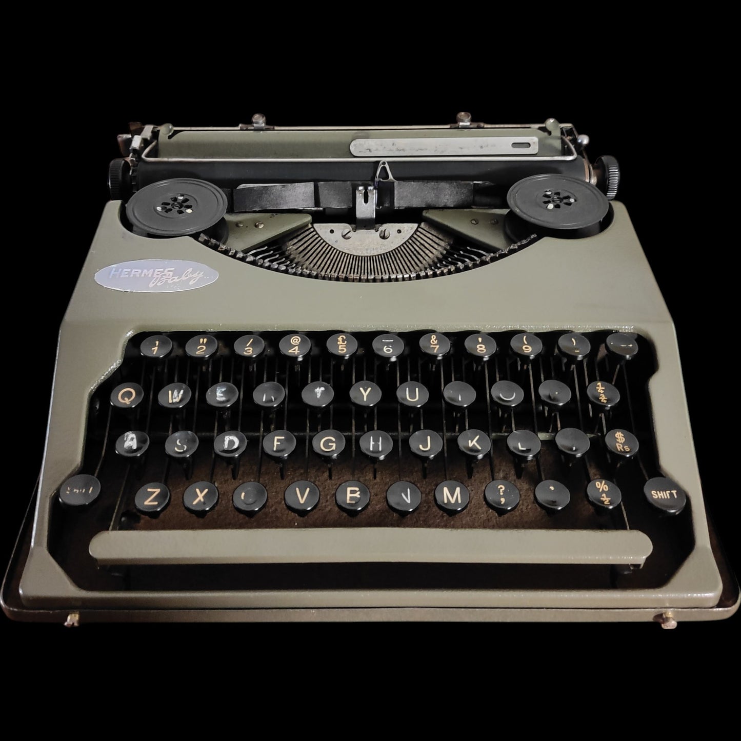 Image of Hermes Baby Typewriter. Available from universaltypewritercompany.in