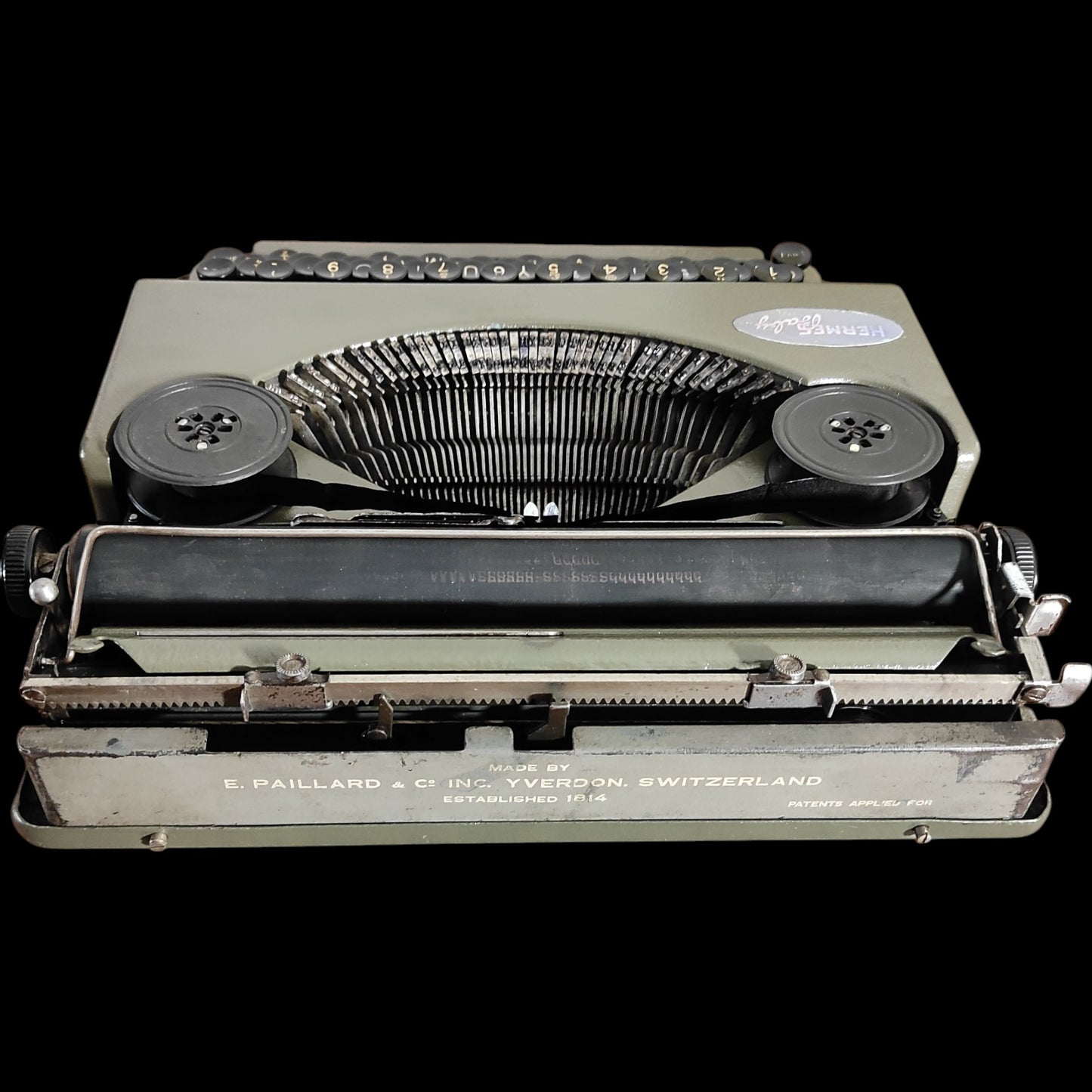 Image of Hermes Baby Typewriter. Available from universaltypewritercompany.in