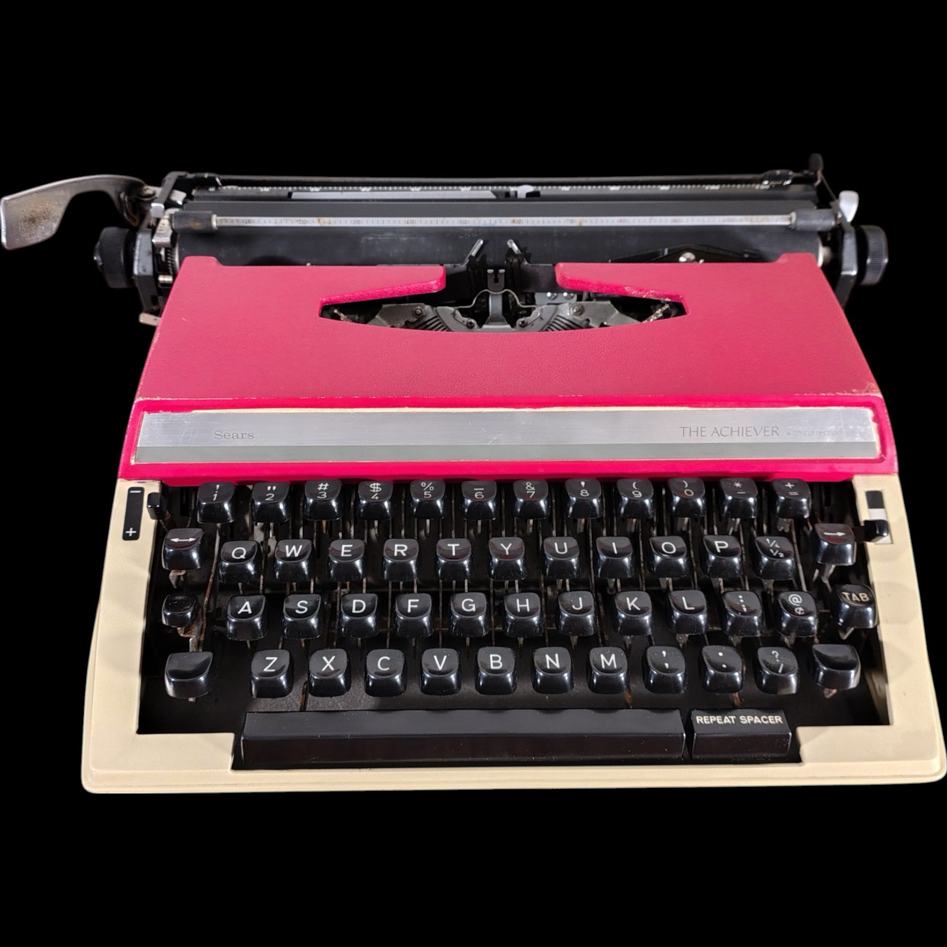 Image of Sears Portable Typewriter. Available from universaltypewritercompany.in