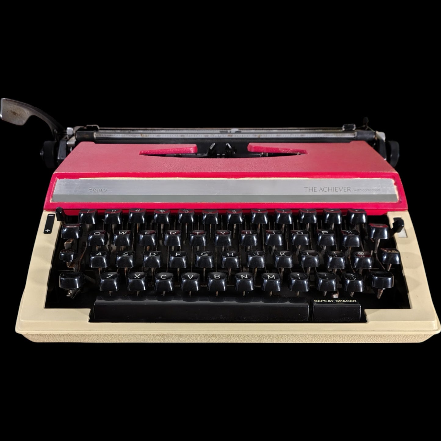 Image of Sears Portable Typewriter. Available from universaltypewritercompany.in