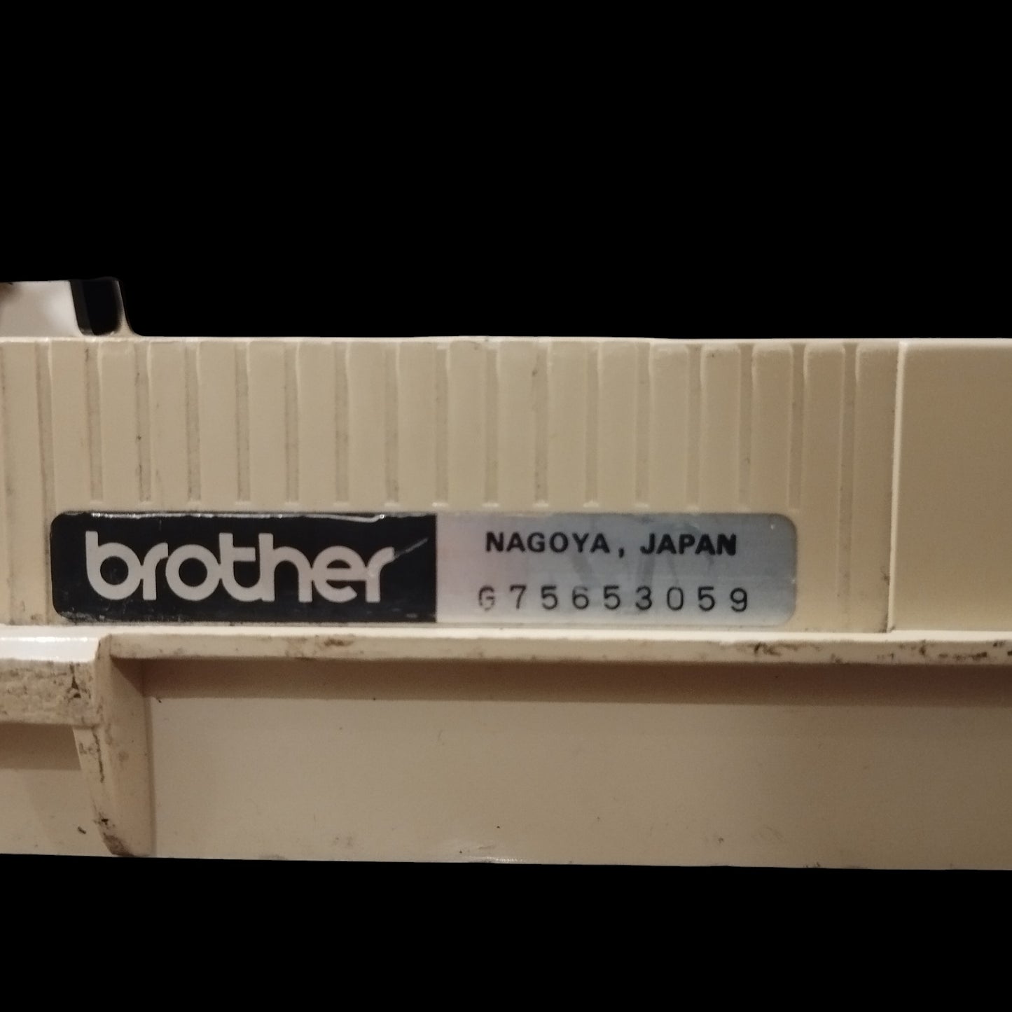 Image of Brother 750TR Typewriter. Available from universaltypewritercompany.in