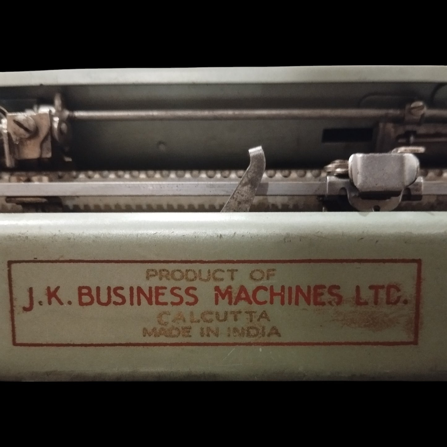 Image of Jaykay Typewriter. Available from universaltypewritercompany.in
