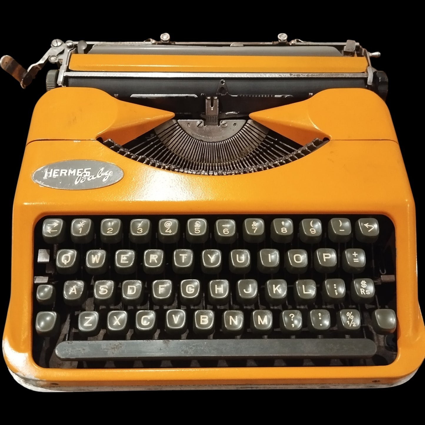 Image of Hermes Baby Typewriter. Available from universaltypewritercompany.in
