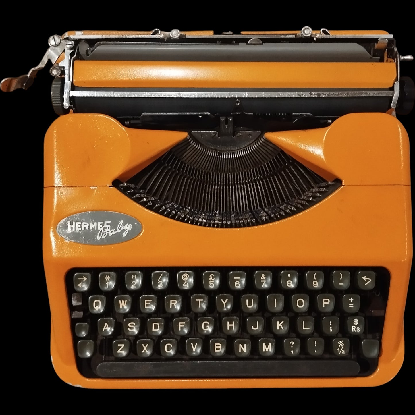 Image of Hermes Baby Typewriter. Available from universaltypewritercompany.in