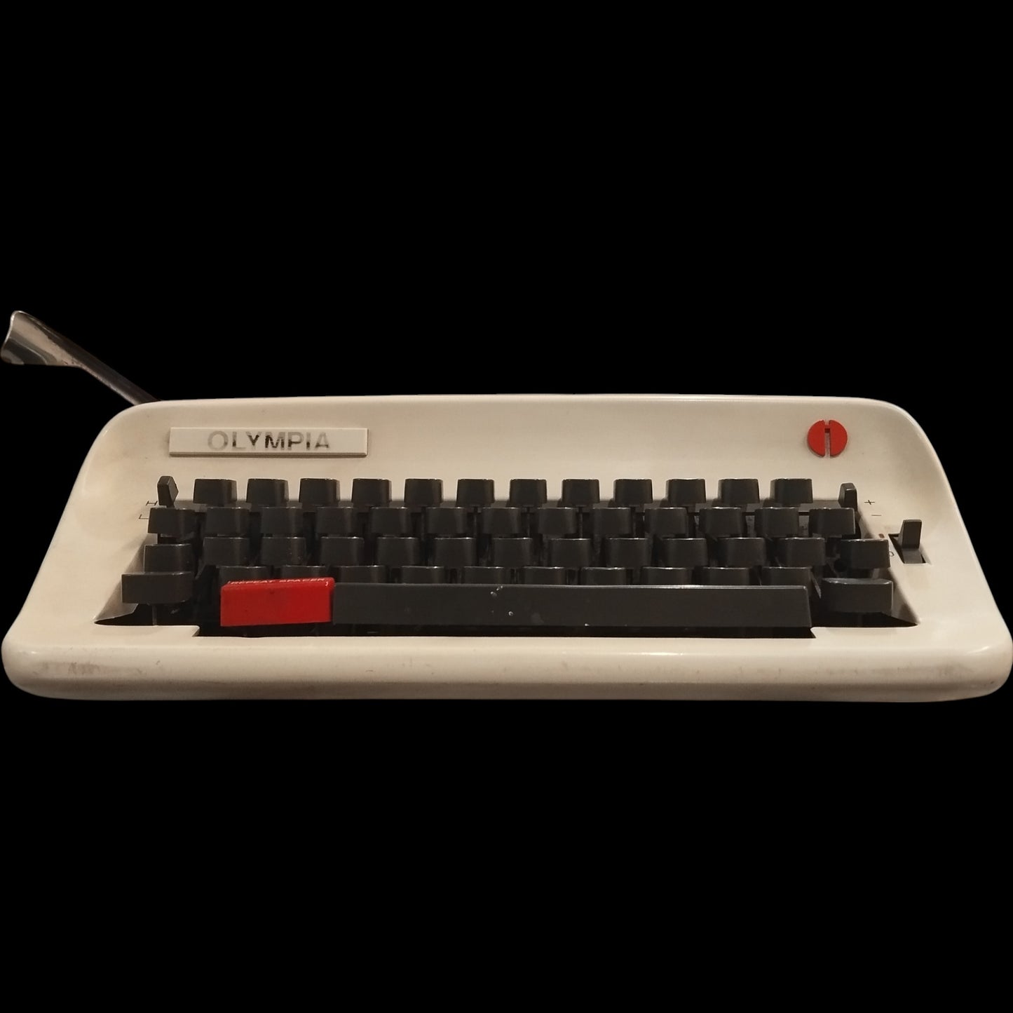 Image of Olympia - 12 inch Roller Landscape Mode - Typewriter. Available from universaltypewritercompany.in