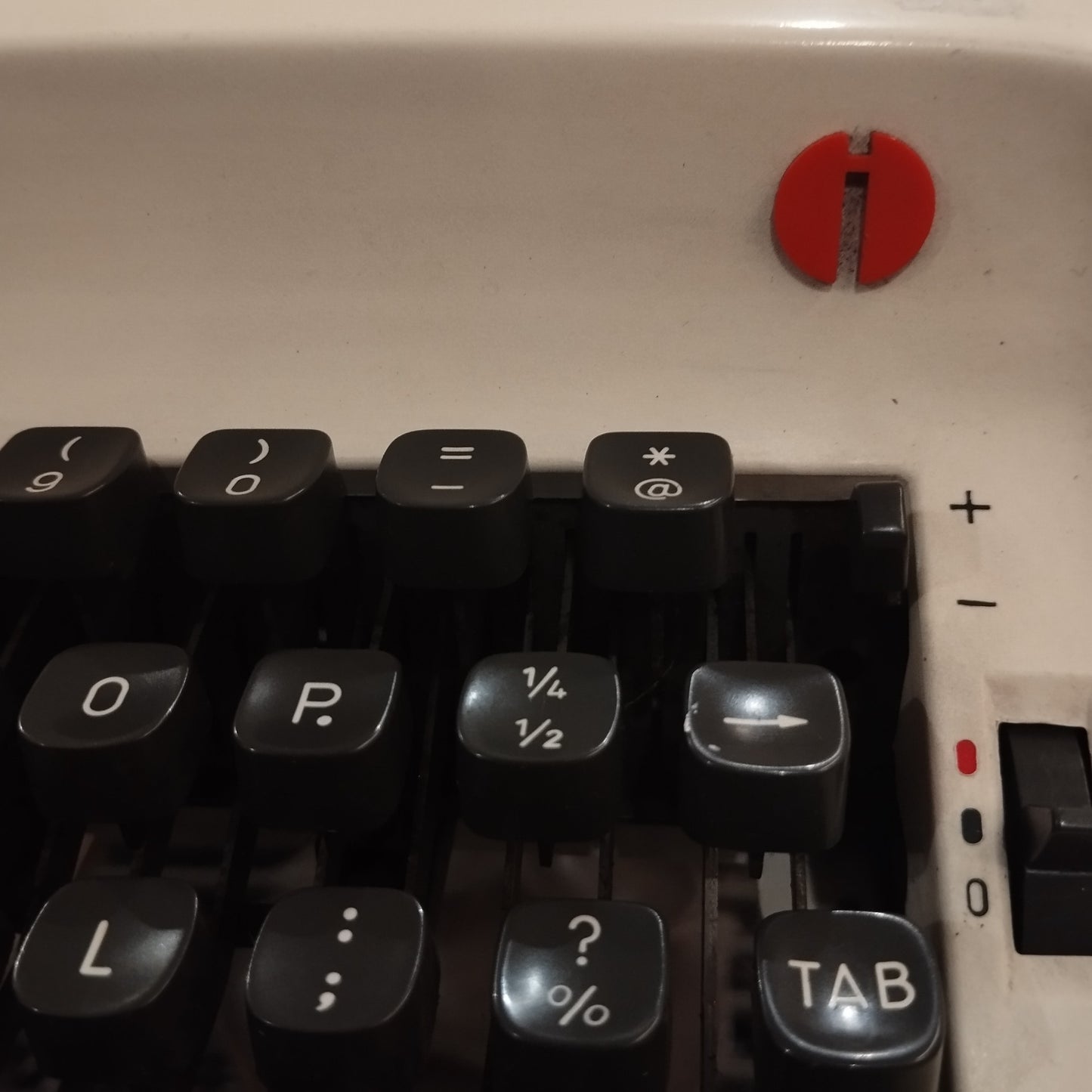 Image of Olympia - 12 inch Roller Landscape Mode - Typewriter. Available from universaltypewritercompany.in