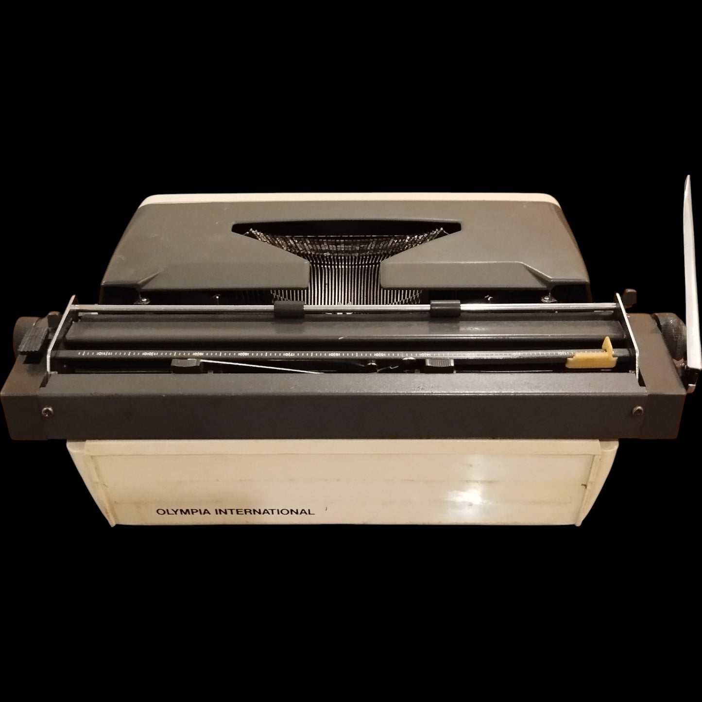 Image of Olympia - 12 inch Roller Landscape Mode - Typewriter. Available from universaltypewritercompany.in