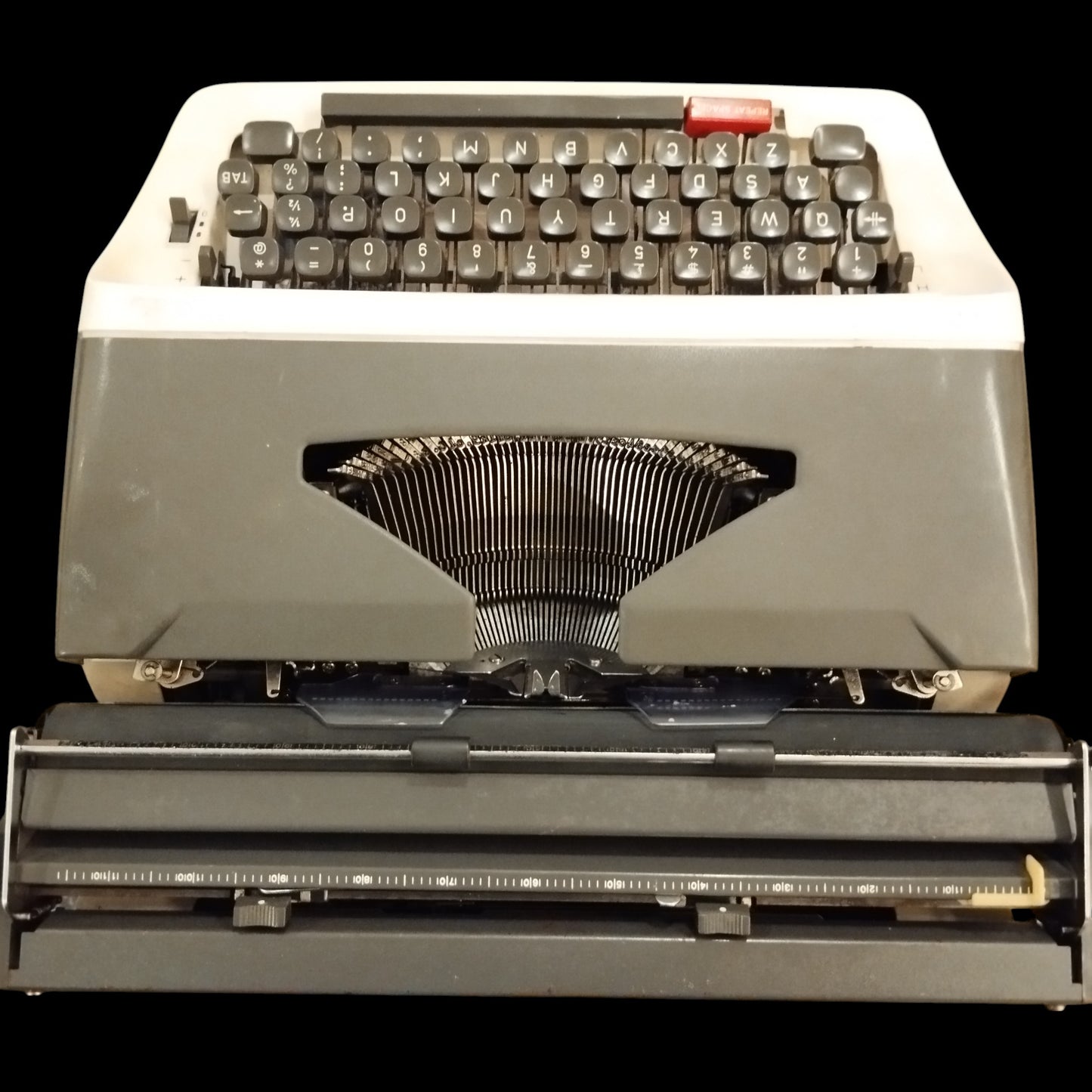 Image of Olympia - 12 inch Roller Landscape Mode - Typewriter. Available from universaltypewritercompany.in