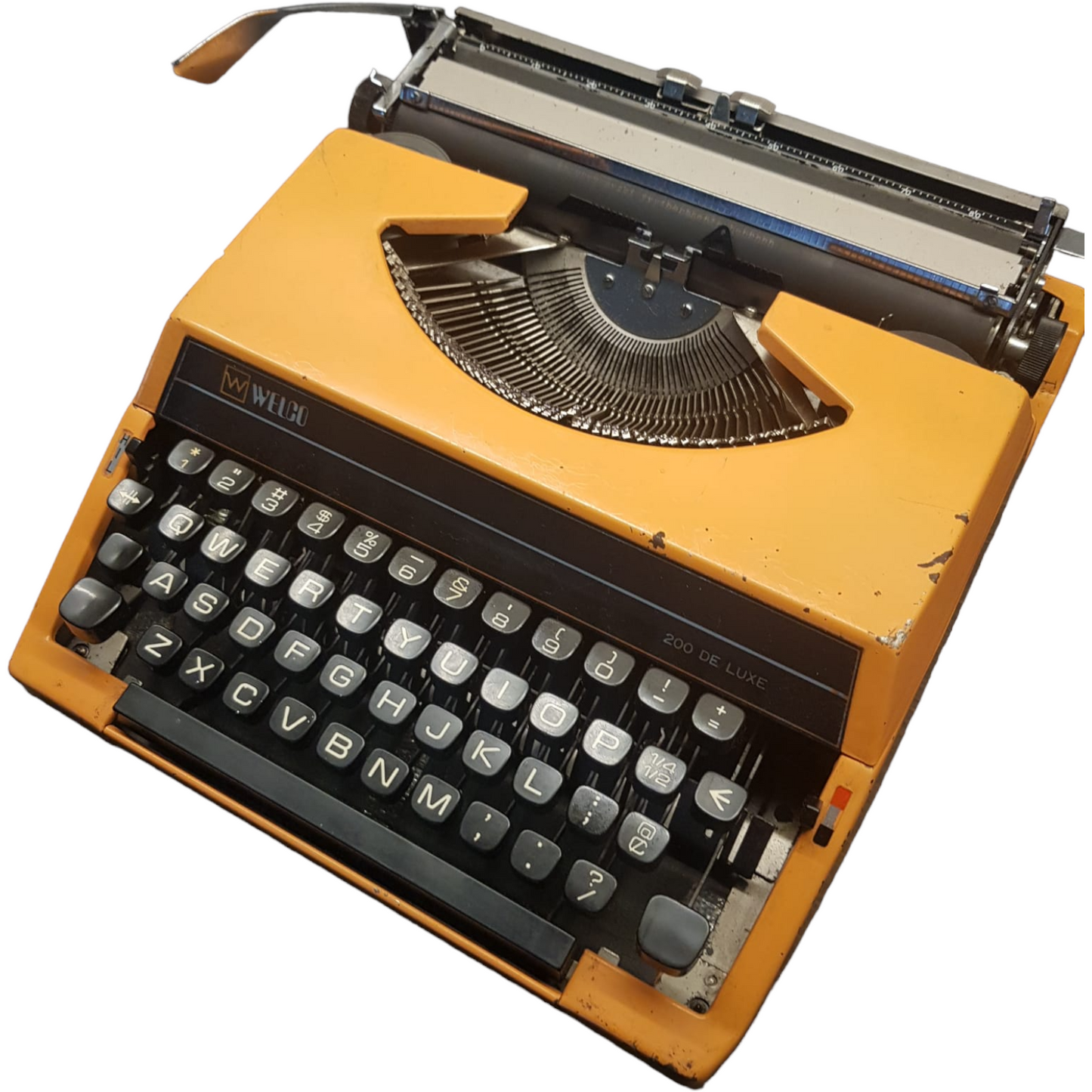 Image of Welco Silver Reed typewriter from universaltypewritercompany.in