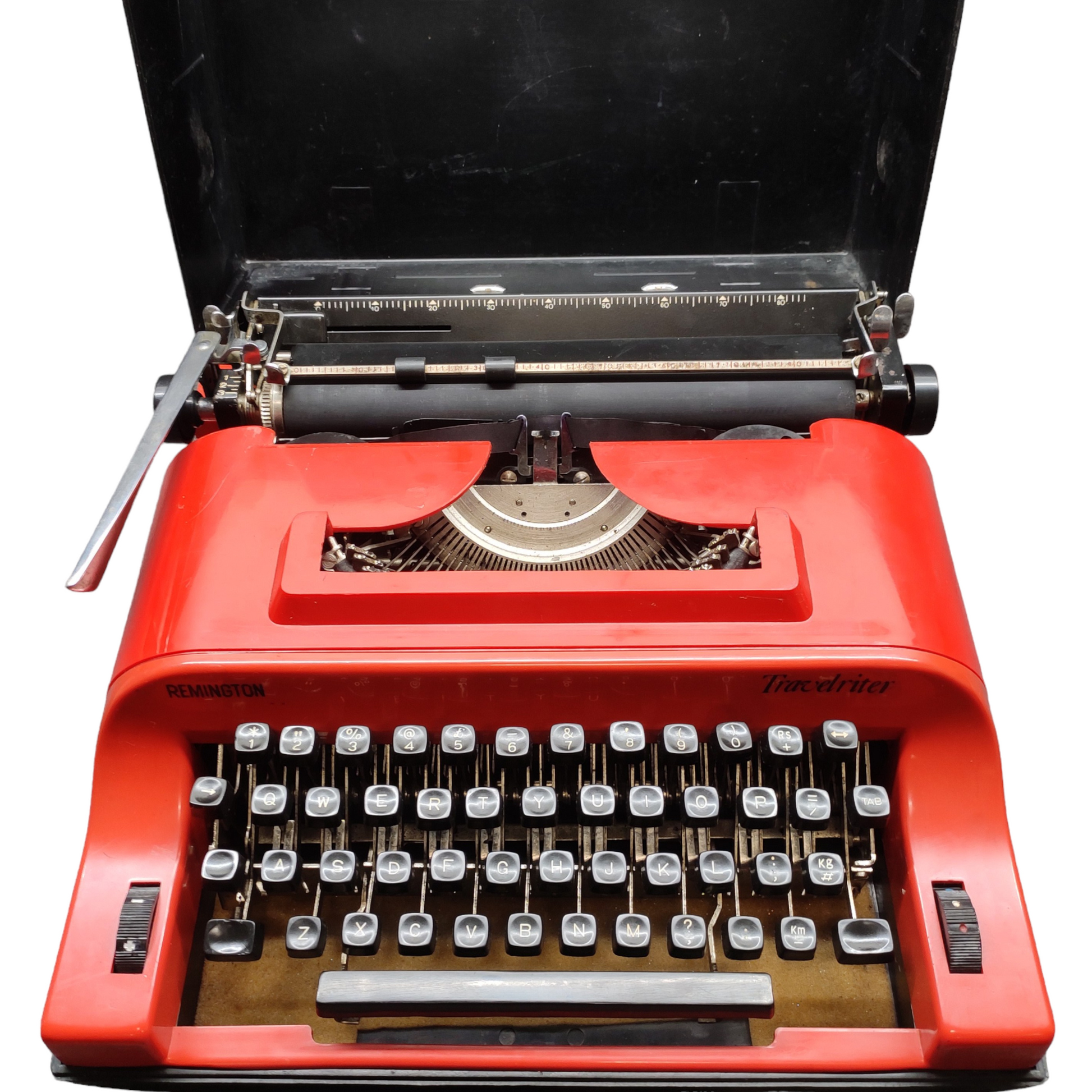 Image of Remington Travelriter Typewriter. Available from universaltypewritercompany.in