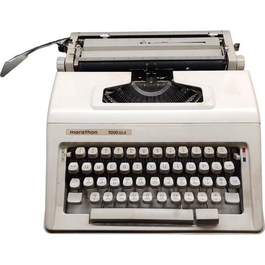 Image of Marathon 1000 DLX Typewriter. Available from universaltypewritercompany.in