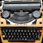 Image of Brother 250 DX Typewriter. Available from universaltypewritercompany.in