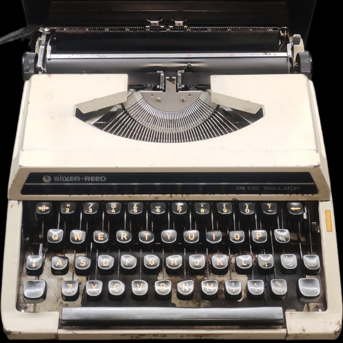 Silver Reed SR100 Typewriter. Available from universaltypewritercompany.in