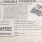 Empire Aristocrat Typewriter