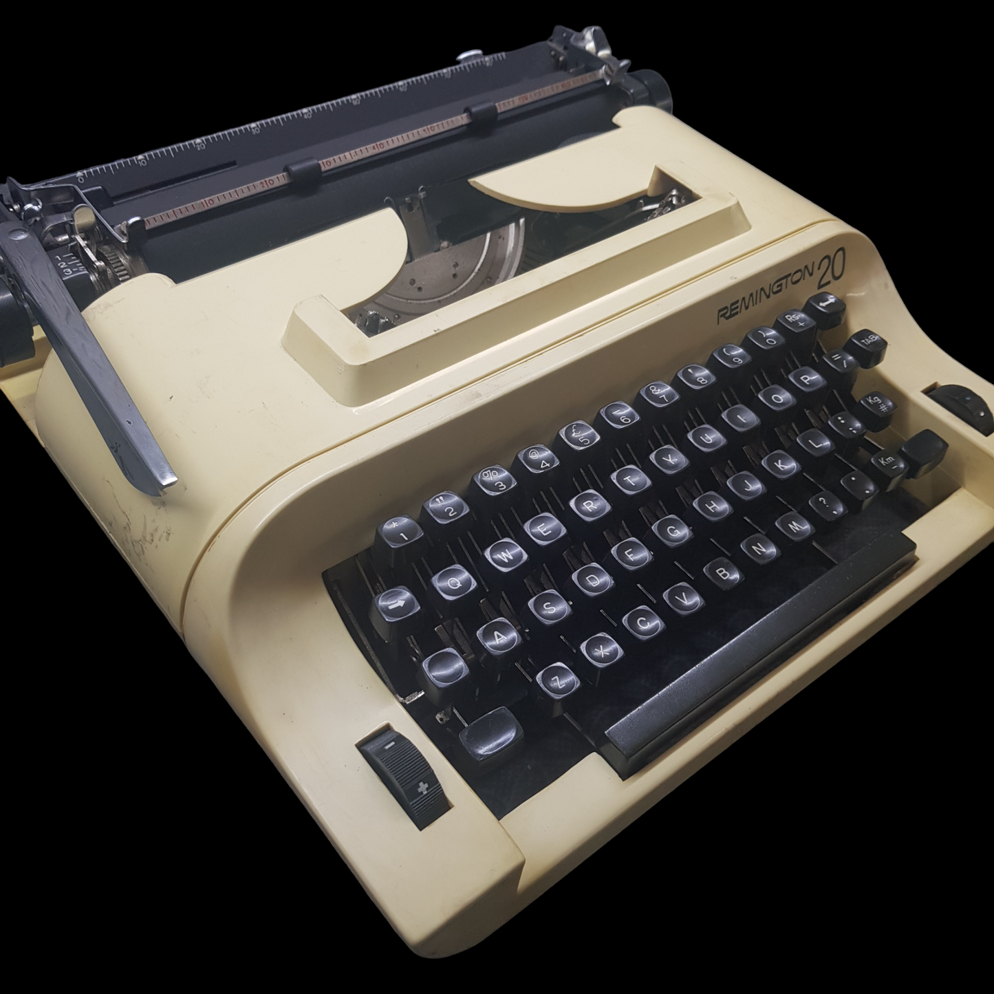 Image of Remington 20 Typewriter Portable Typewriter. Made with Fibre. Made in India. Available with Carry Cover from Universal Typewriter Company.