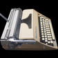 Image of Remington Monarch Fleetwing Typewriter. A Midsize Classic Portable Typewriter. Made in USA. Available from universaltypewritercompany.in