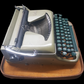 Image of Erika Typewriter. Portable Typewriter. Made in Germany. Available from universaltypewritercompany.in