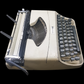 Image of Underwood 18 Typewriter. Almost smallest portable typewriter. Made in Italy. Available from universaltypewritercompany.in.
