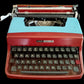 Image of Olivetti Lettera 32 Typewriter. Available from universaltypewritercompany.in